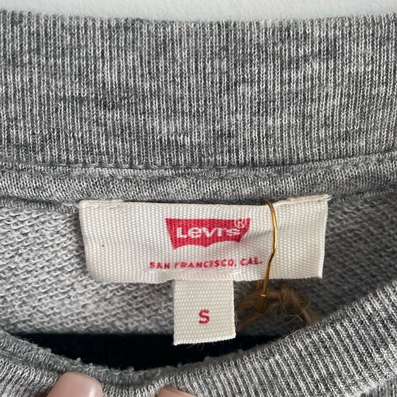 Levi’s Crew Neck - Size Small - Grey & Red - Picture 5 of 7